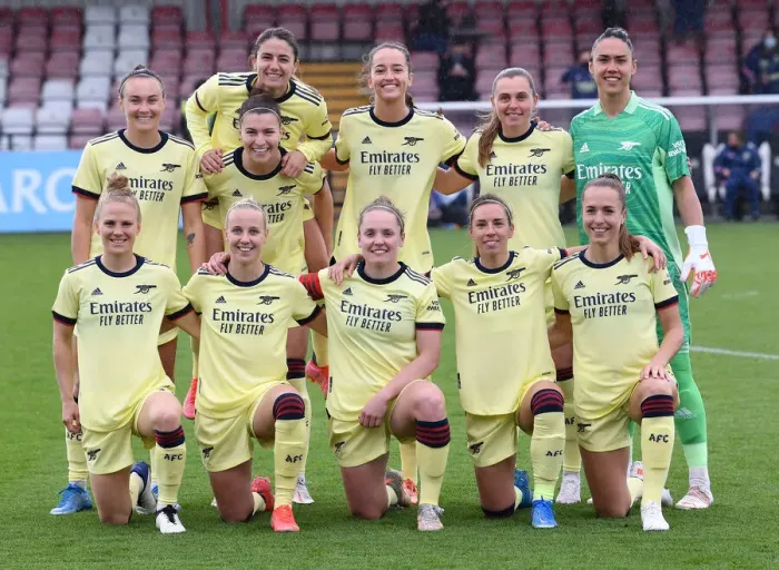 Framed Print : Arsenal Women Prepare for FA Cup Clash Against Crystal Palace