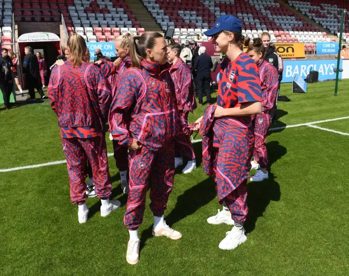 Framed Print : Arsenal Women Prepare for Kick-off Against West Ham United Women in FA WSL Showdown Framed Print : Arsenal Women Prepare for Kick-off Against West Ham United Women in FA WSL Showdown