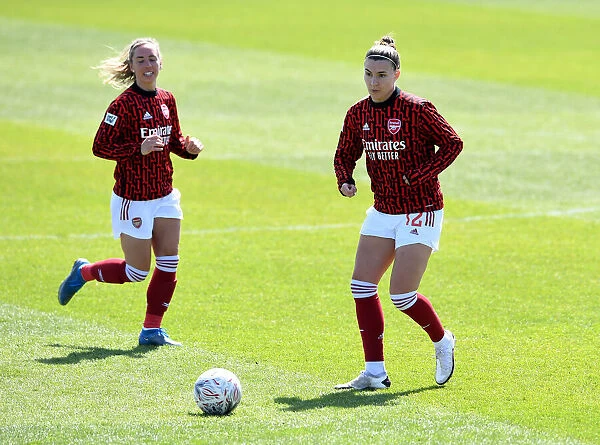 Arsenal Women Prepare for Match Against Brighton & Hove Albion in Empty Meadow Park