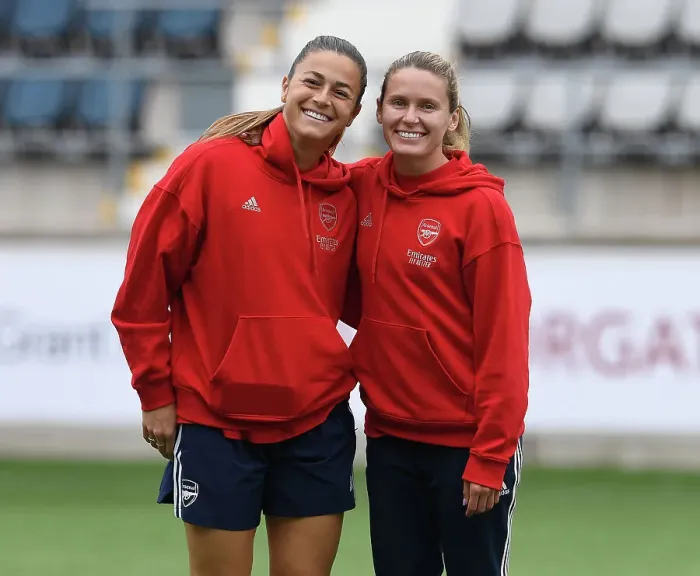 Framed Print : Arsenal Women Prepare for UEFA Champions League Battle Against Linkoping FC in Sweden