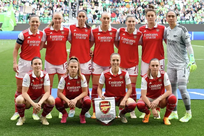 Framed Print : Arsenal Women in Semi-Final Action against VfL Wolfsburg in UEFA Champions League Framed Print : Arsenal Women in Semi-Final Action against VfL Wolfsburg in UEFA Champions League