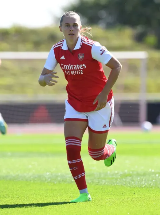 Framed Print : Arsenal Women Train at Adidas Facility in Germany