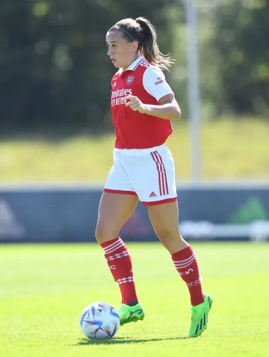 Framed Print : Arsenal Women Training at Adidas Football Facility in Herzogenaurach, Germany