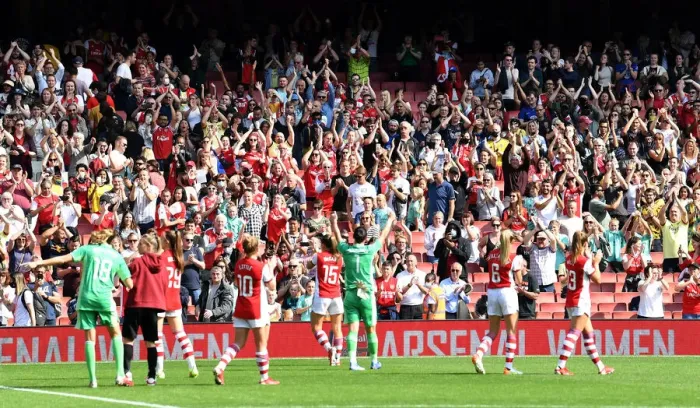 Framed Print : Arsenal Women Triumph Over Chelsea: Barclays FA Womens Super League Clash at Emirates Stadium Framed Print : Arsenal Women Triumph Over Chelsea: Barclays FA Womens Super League Clash at Emirates Stadium