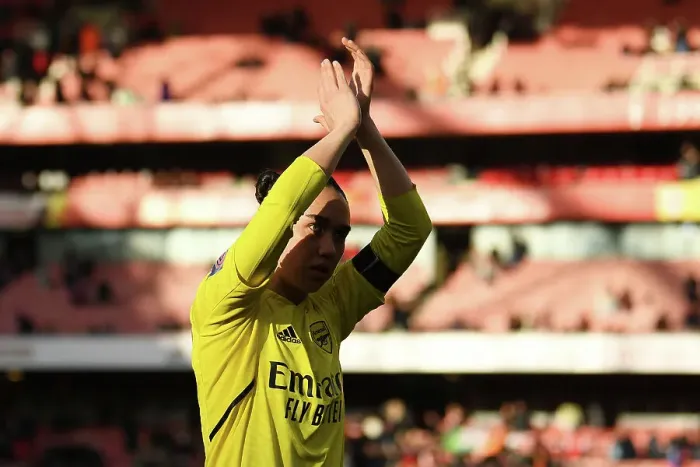 Framed Print : Arsenal Women Triumph Over Chelsea: Manuela Zinsberger Celebrates FA Women's Super League Victory Framed Print : Arsenal Women Triumph Over Chelsea: Manuela Zinsberger Celebrates FA Women's Super League Victory