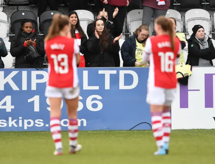 Framed Print : Arsenal Women Triumph Over Manchester United Women in FA WSL Clash