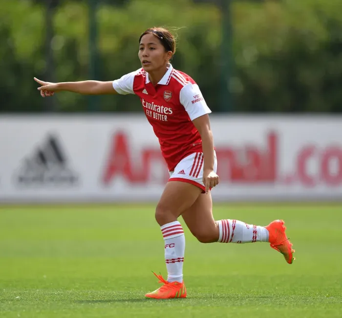 Framed Print : Arsenal Women v Brighton & Hove Albion Women: Pre-Season Friendly Arsenal Women v Brighton & Hove Albion Women: Pre-Season Friendly