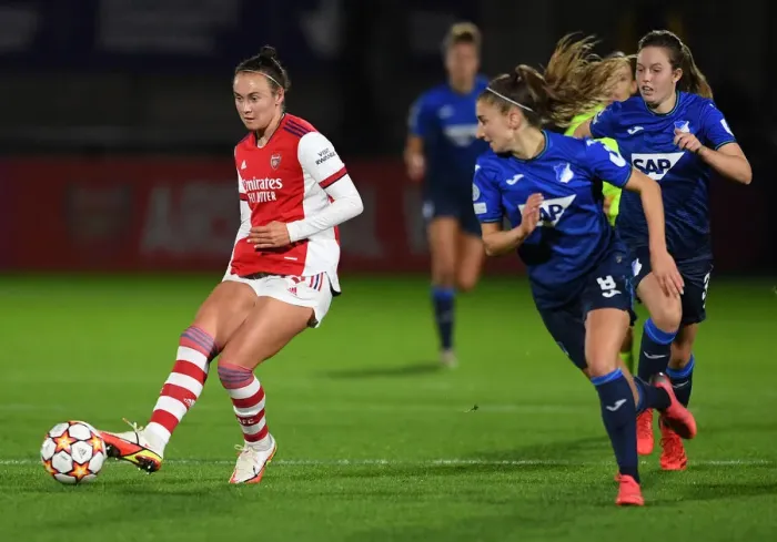 Framed Print : Arsenal Women vs. 1899 Hoffenheim: A UEFA Women's Champions League Battle at Meadow Park Framed Print : Arsenal Women vs. 1899 Hoffenheim: A UEFA Women's Champions League Battle at Meadow Park