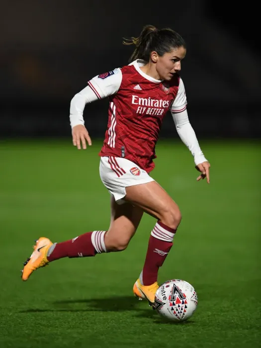 Framed Print : Arsenal Women vs. Tottenham Hotspur Women: FA Womens Continental League Cup Match at Empty Meadow Park Amidst Coronavirus Restrictions