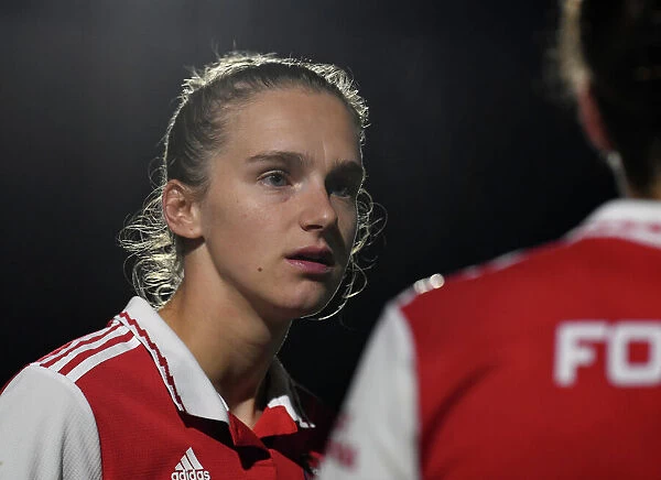 Arsenal Women vs AFC Ajax: Vivianne Miedema in Action - UEFA Women's Champions League Second Qualifying Round First Leg