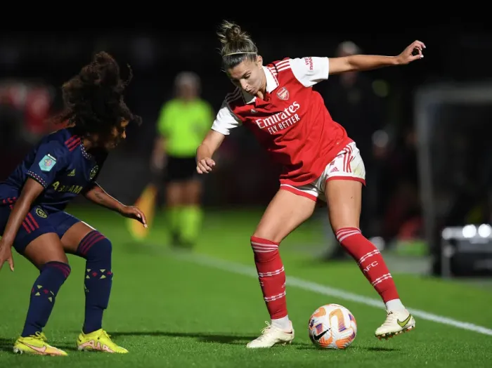 Framed Print : Arsenal Women vs Ajax: UEFA Women's Champions League Second Qualifying Round First Leg Framed Print : Arsenal Women vs Ajax: UEFA Women's Champions League Second Qualifying Round First Leg