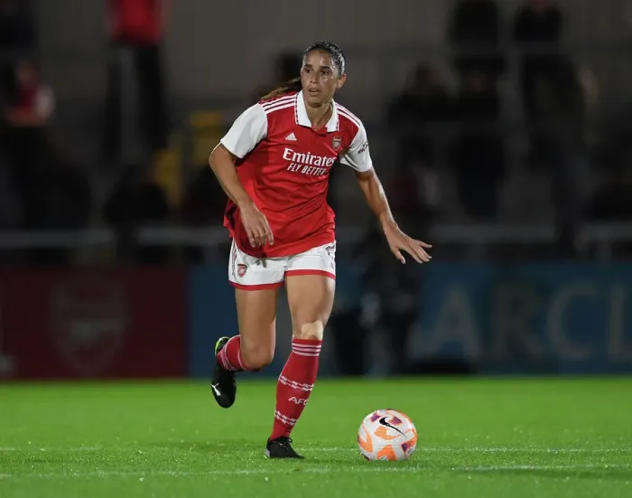Framed Print : Arsenal Women vs Ajax Women: UEFA Women's Champions League Clash (2022-23)