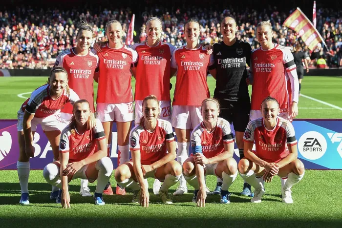 Framed Print : Arsenal Women vs Aston Villa: Barclays Super League Showdown at Emirates Stadium (2023-24)