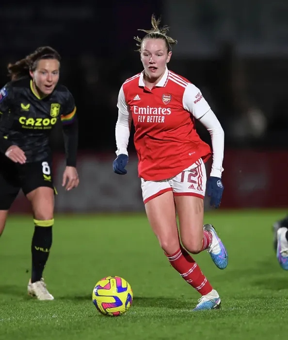 Framed Print : Arsenal Women vs Aston Villa: FA Women's Continental Tyres League Cup Showdown at Meadow Park Framed Print : Arsenal Women vs Aston Villa: FA Women's Continental Tyres League Cup Showdown at Meadow Park
