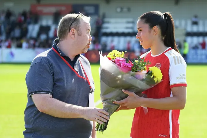 Framed Print : Arsenal Women vs Aston Villa: FA Women's Super League Showdown at Meadow Park (2022-23) Framed Print : Arsenal Women vs Aston Villa: FA Women's Super League Showdown at Meadow Park (2022-23)