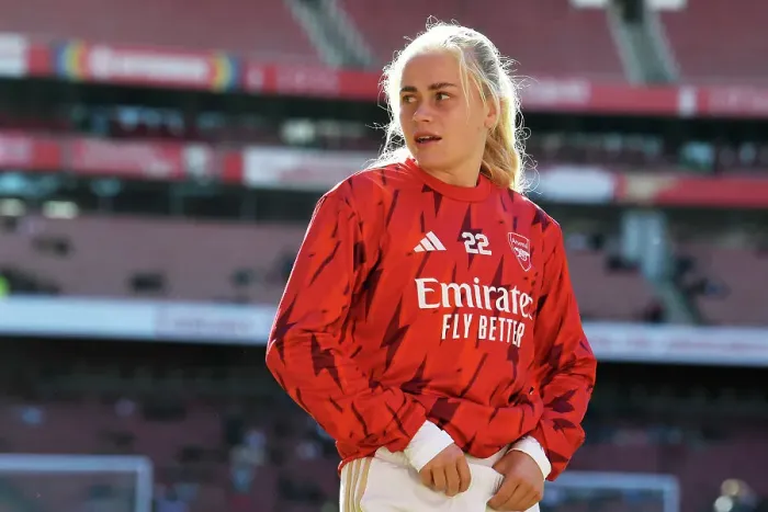 Framed Print : Arsenal Women vs Aston Villa: Pre-Match Focus at Emirates Stadium (2023-24)