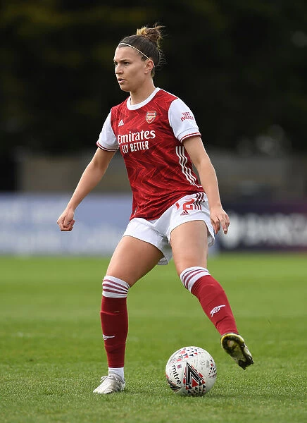 Arsenal Women vs. Aston Villa Women: Empty Meadow Park in the FA WSL Amidst Pandemic Restrictions, May 2021