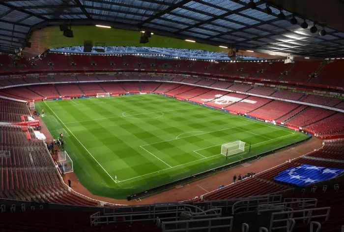 Framed Print : Arsenal Women vs. Barcelona: UEFA Women's Champions League at Emirates Stadium Framed Print : Arsenal Women vs. Barcelona: UEFA Women's Champions League at Emirates Stadium