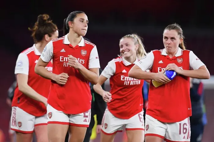 Framed Print : Arsenal Women vs Bayern Munich: Tense Moment After Quarter-Final Showdown Framed Print : Arsenal Women vs Bayern Munich: Tense Moment After Quarter-Final Showdown