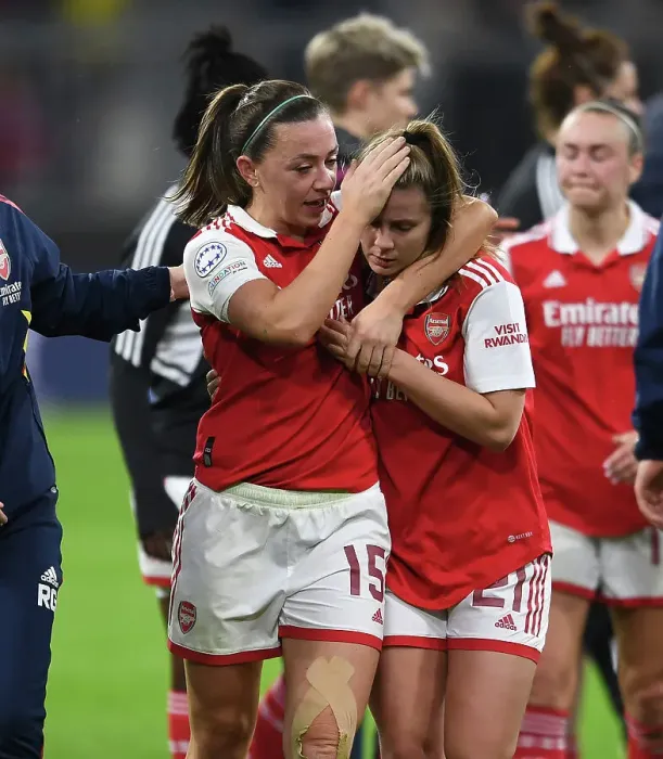 Framed Print : Arsenal Women vs. Bayern Munich: UEFA Champions League Quarterfinals Showdown Framed Print : Arsenal Women vs. Bayern Munich: UEFA Champions League Quarterfinals Showdown