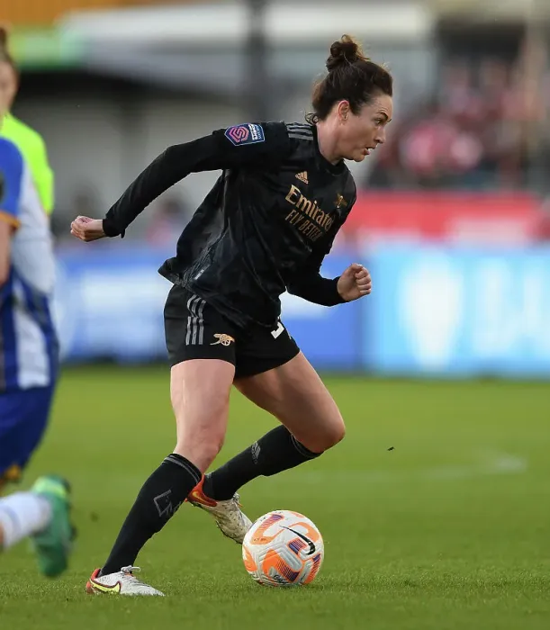Framed Print : Arsenal Women vs. Brighton: FA Women's Super League Clash at Broadfield Stadium