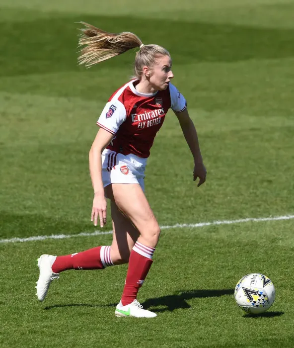 Framed Print : Arsenal Women vs Brighton & Hove Albion: Empty Meadow Park in FA WSL (2020-21)