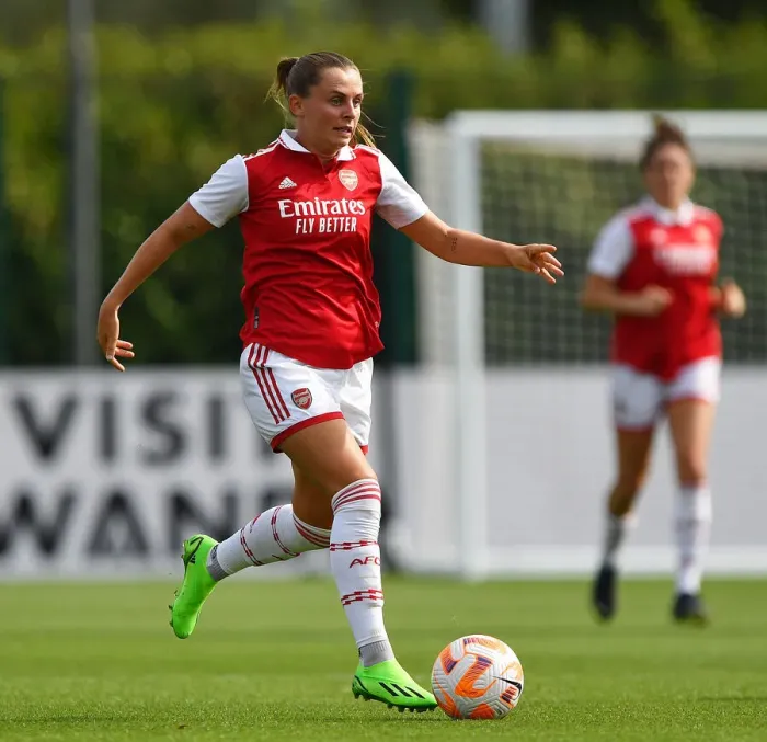 Framed Print : Arsenal Women vs Brighton & Hove Albion Women: Noelle Maritz Shines in Pre-Season Friendly (2022-23) Framed Print : Arsenal Women vs Brighton & Hove Albion Women: Noelle Maritz Shines in Pre-Season Friendly (2022-23)