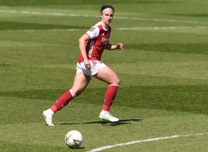 Framed Print : Arsenal Women vs Brighton: Empty Meadow Park (FA WSL, April 2021)