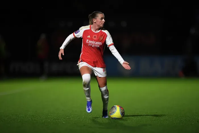 Framed Print : Arsenal Women vs. Bristol City Women: Conti Cup Clash at Meadow Park