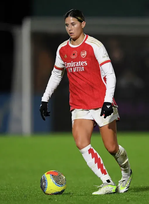 Framed Print : Arsenal Women vs. Bristol City Women: Conti Cup Clash at Meadow Park