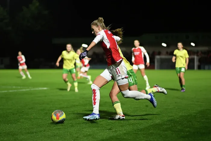 Framed Print : Arsenal Women vs. Bristol City Women: Vivianne Miedema in Action during the FA WSL Cup Match, 2023-24 Framed Print : Arsenal Women vs. Bristol City Women: Vivianne Miedema in Action during the FA WSL Cup Match, 2023-24