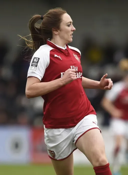 Framed Print : Arsenal Women vs. Chelsea Ladies Showdown: WSL Quarterfinals (1 / 4 / 2018) - Arsenal vs. Chelsea Ladies: Battle for the WSL Semifinals (2017-18)