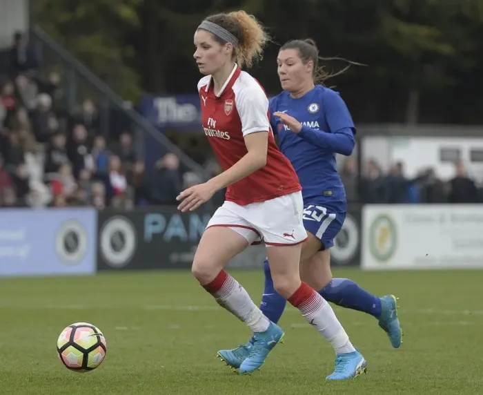 Framed Print : Arsenal Women vs. Chelsea Ladies: WSL Quarterfinals Showdown (1 / 4 / 2018) Framed Print : Arsenal Women vs. Chelsea Ladies: WSL Quarterfinals Showdown (1 / 4 / 2018)