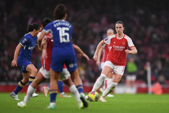 Framed Print : Arsenal Women vs. Chelsea Women: Barclays Super League Showdown at Emirates Stadium (2023-24) Framed Print : Arsenal Women vs. Chelsea Women: Barclays Super League Showdown at Emirates Stadium (2023-24)