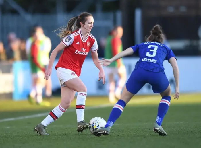 Framed Print : Arsenal Women vs Chelsea Women Clash: FA WSL Showdown at Meadow Park