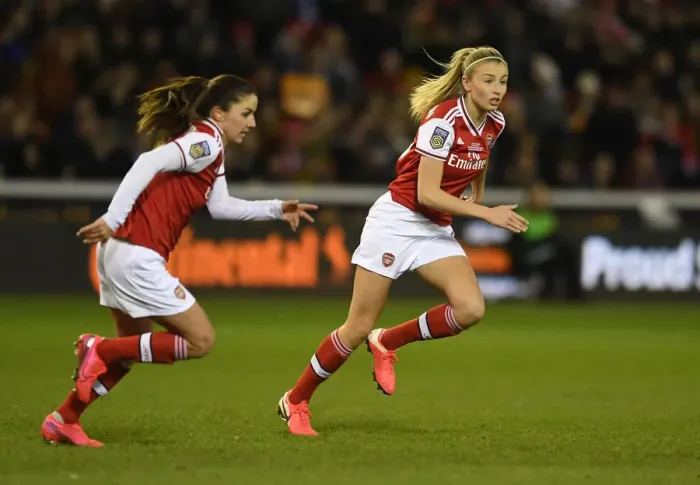 Framed Print : Arsenal Women vs. Chelsea Women: FA Womens Continental League Cup Final Showdown Framed Print : Arsenal Women vs. Chelsea Women: FA Womens Continental League Cup Final Showdown