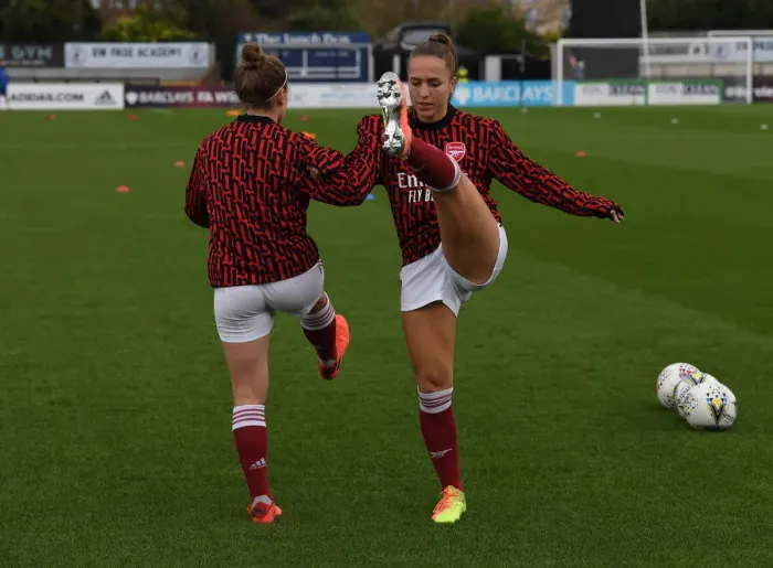 Framed Print : Arsenal Women vs Chelsea Women: FA WSL 2020-21 - Pre-Match Warm-Up Framed Print : Arsenal Women vs Chelsea Women: FA WSL 2020-21 - Pre-Match Warm-Up