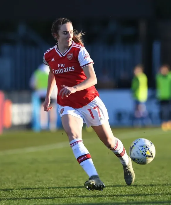 Framed Print : Arsenal Women vs Chelsea Women: FA WSL Clash at Meadow Park (2019-20)