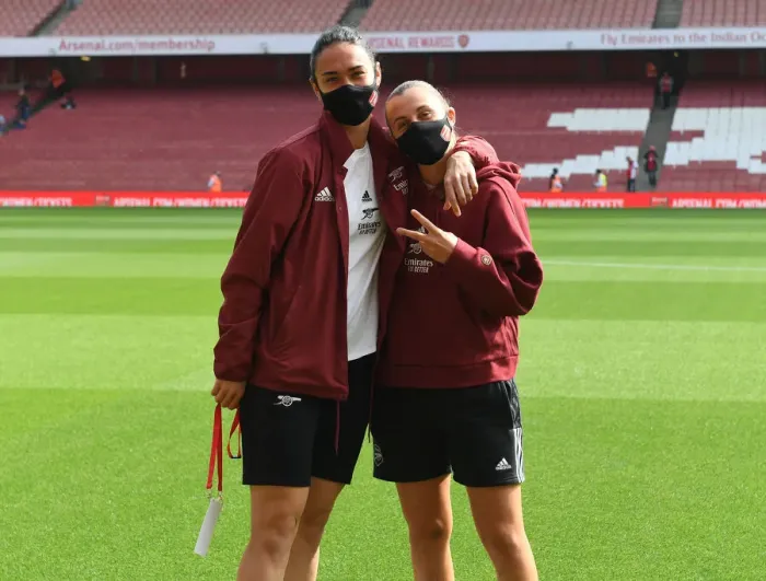 Framed Print : Arsenal Women vs Chelsea Women: Pre-Match Moment at Emirates Stadium (2021-22 FA WSL)