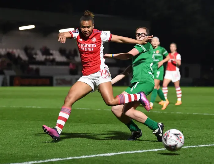 Framed Print : Arsenal Women vs Coventry United: Vitality FA Cup Quarterfinals Clash