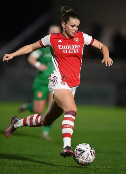 Framed Print : Arsenal Women vs Coventry United: Vitality FA Women's Cup Quarterfinal Showdown