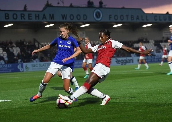 Arsenal Women vs. Everton Women: Danielle Carter Faces Off Against Georgia Brougham in Pre-Season Friendly