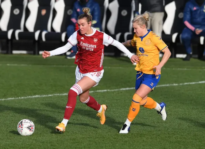 Framed Print : Arsenal Women vs Everton Women: A FA WSL Showdown - Star Clash: Roord vs Christiansen Framed Print : Arsenal Women vs Everton Women: A FA WSL Showdown - Star Clash: Roord vs Christiansen