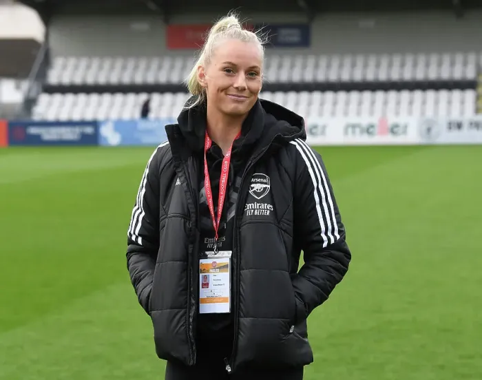 Framed Print : Arsenal Women vs Everton Women: Stina Blackstenius Pre-Match Focus, FA Women's Super League 2022-23 Framed Print : Arsenal Women vs Everton Women: Stina Blackstenius Pre-Match Focus, FA Women's Super League 2022-23