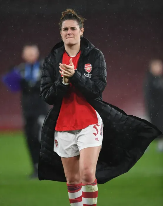 Framed Print : Arsenal Women vs. FC Barcelona: Champions League Clash at Emirates Stadium