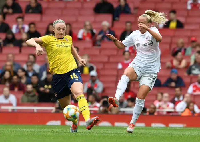 Framed Print : Arsenal Women vs. FC Bayern Munich: Emirates Cup Clash (2019-20)