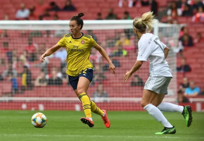 Framed Print : Arsenal Women vs. FC Bayern Munich: Emirates Cup Clash (2019-20)