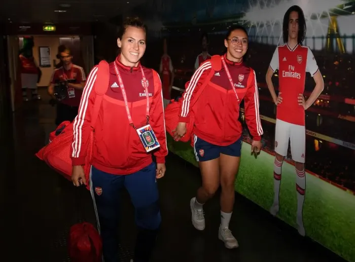 Framed Print : Arsenal Women vs. FC Bayern Munich: Pre-Season Showdown at Emirates Stadium Framed Print : Arsenal Women vs. FC Bayern Munich: Pre-Season Showdown at Emirates Stadium
