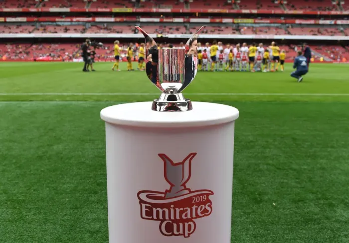 Framed Print : Arsenal Women vs. FC Bayern Munich Women: Emirates Cup Showdown at Arsenal Stadium Framed Print : Arsenal Women vs. FC Bayern Munich Women: Emirates Cup Showdown at Arsenal Stadium
