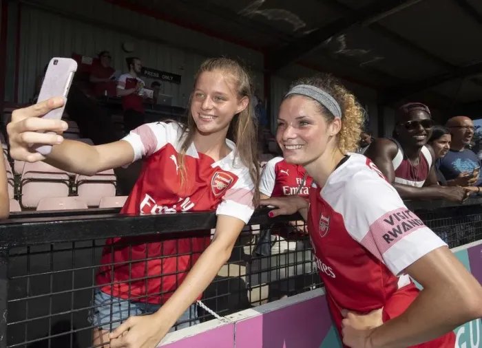 Framed Print : Arsenal Women vs Juventus: Pre-Season Friendly (August 5, 2018)